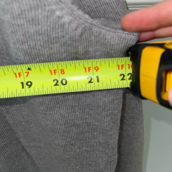 SAKS FIFTH AVENUE Fine Merino Wool Grey Sweater - XL Mens - Picture 6 of 6